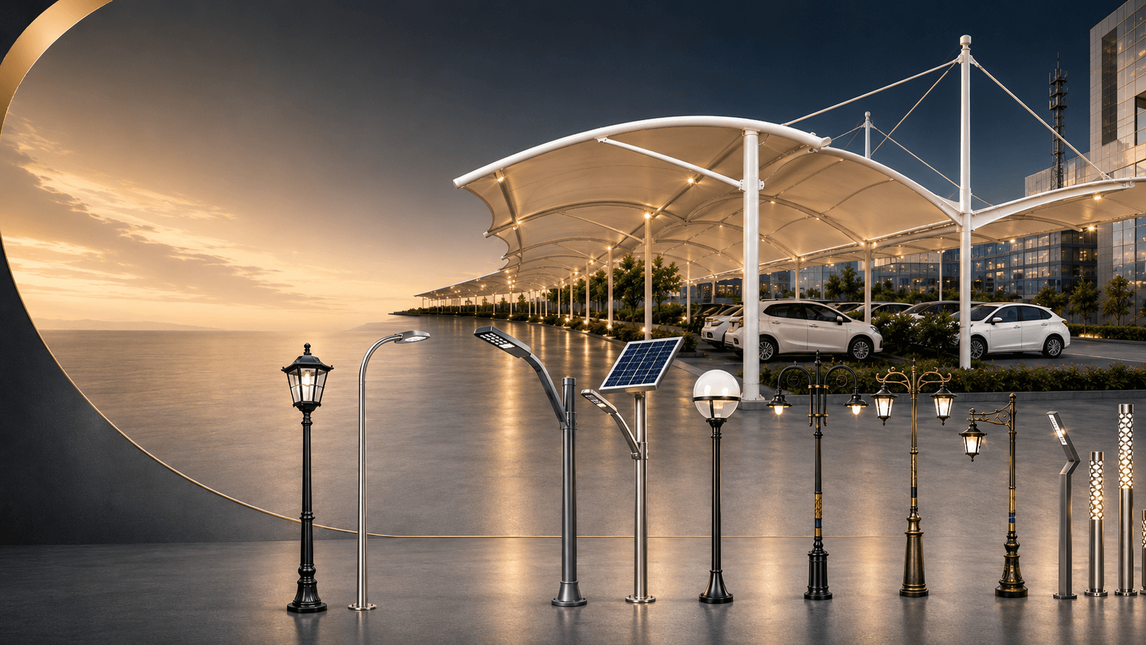 Light Poles and Modern Parking Solutions